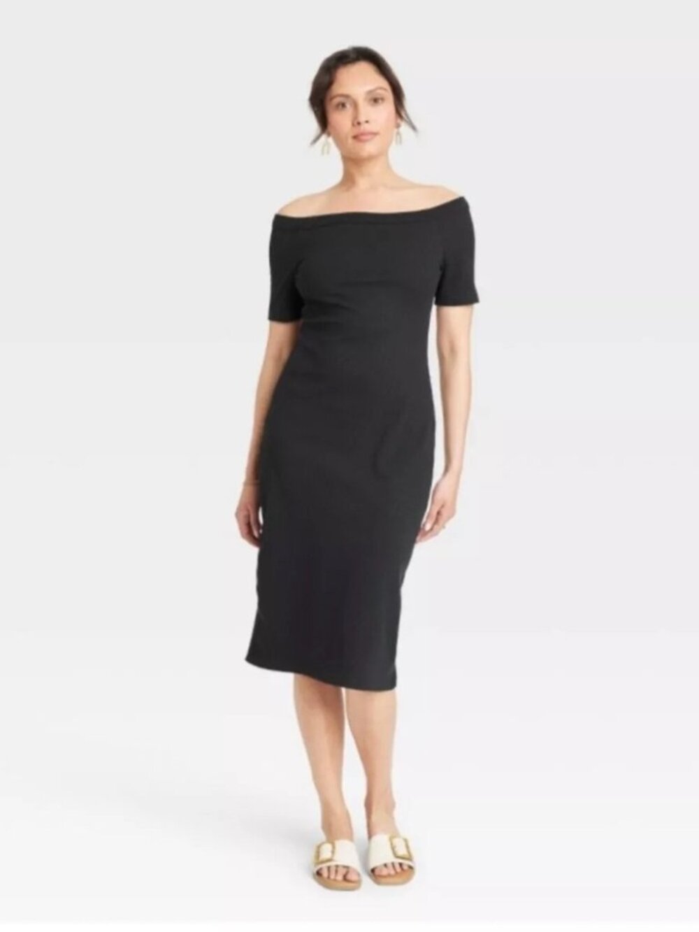 NWOT Universal Thread Off-Shoulder Bodycon Dress